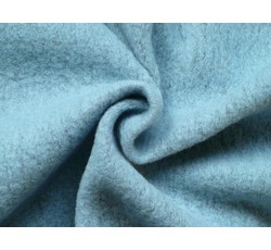 Kabátovky - kabátovka vařená vlna světle modrá