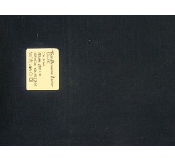 Potahové látky - bavlněná potahová látka černá š.280cm