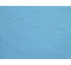 Bavlněné látky - modrá bavlněná látka s puntíky šíře 300cm