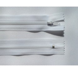 Galanterie - zip spirálový 18cm bílý