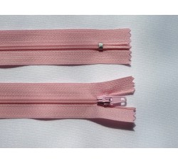Galanterie - zip spirálový 18cm růžový