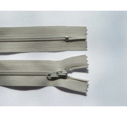 Galanterie - zip spirálový 18cm šedý