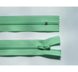 Galanterie - zip spirálový 18cm zelenkavý