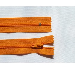 Galanterie - zip spirálový 20cm oranžový
