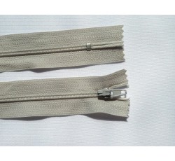 Galanterie - zip spirálový 40cm šedý
