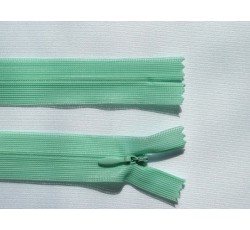 Galanterie - zip skrytý 20cm zelenkavý