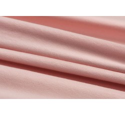 Úplety - růžový bavlněný úplet felpa