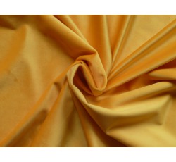 Samety - polyesterový samet žlutý