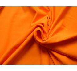 Úplety - oranžový bavlněný úplet felpa