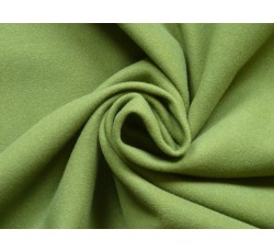 Kabátovky - trávově zelený flauš