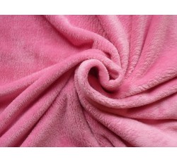 Fleece - flanel fleece růžový