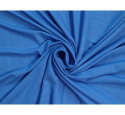 Bavlněné látky - královsky modrý bavlněný úplet 2807