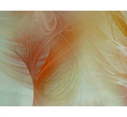 Hedvábí - krémová hedvábná šatovka 2477 abstraktní vzor