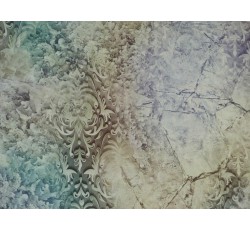 Hedvábí - barevná hedvábná šatovka 2614 žakárový vzor
