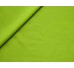 Úplety - bavlněný úplet felpa neonově zelený