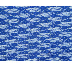 Krajky - elastická krajka 3212 modrá