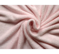 Fleece - flanel fleece světle růžový