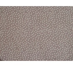 Hedvábí - starorůžové hedvábí 3095 s puntíky