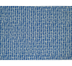 Hedvábí - hedvábná šatovka 3096 s modrými kamínky