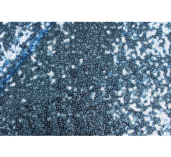 Flitrové látky - světle modrá flitrová látka margot