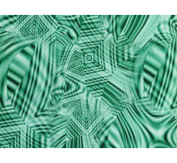 Šatovky - zelená viskóza 3129 abstraktní vzor