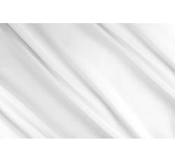 Šatovky - bílá viskózová šatovka