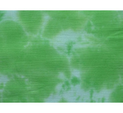 Bavlněné látky - zelený mušelín 6002 batikovaný vzor