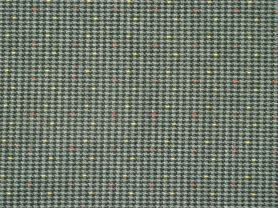 kostýmová látka 3324 kohoutí stopa s barevnými nopky