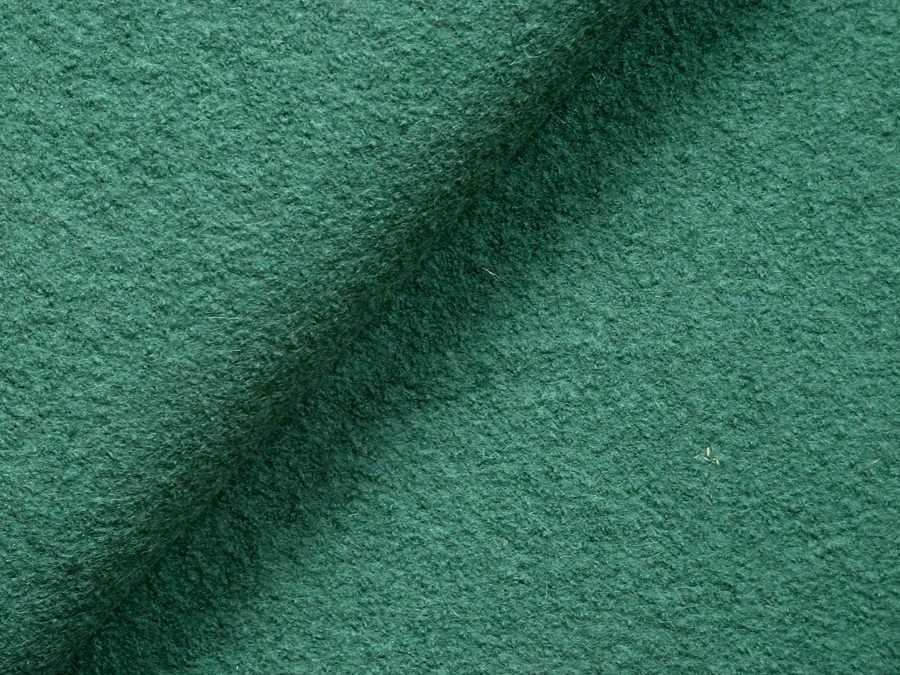 kabátovka vařená vlna lahvově zelená