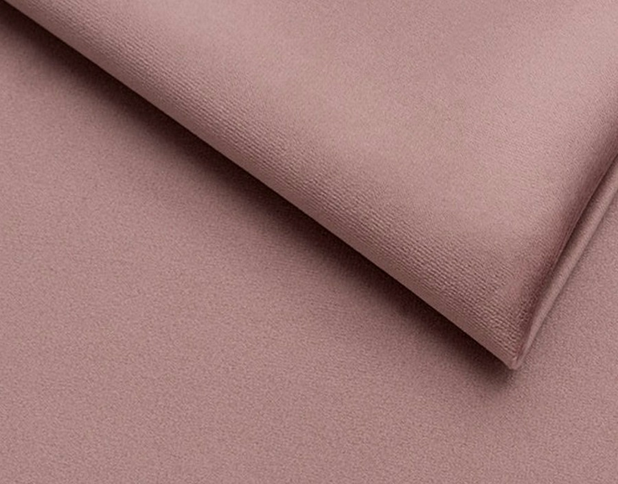 starorůžová sametová potahová látka Petronila