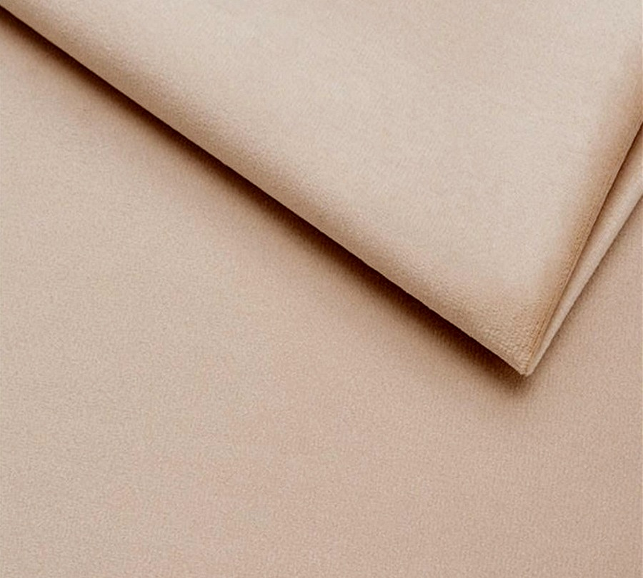 krémová sametová potahová látka Petronila