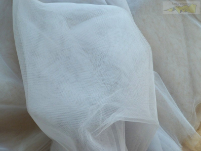 elastický tyl valeria perlový š. 300cm