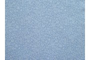 Bavlněné látky - modrá bavlněná látka s květy šíře 300cm