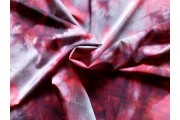 Plavkoviny a látky na fitness - plavkovina energy batika červená