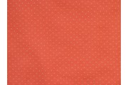 Rifloviny - červená košilová džínovina 2051 s puntíky