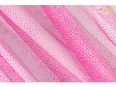 tyl effect růžový s glittery