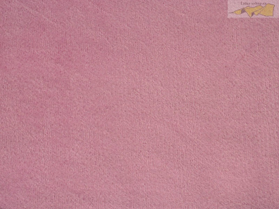 coral fleece 144 růžový