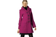 Kabátovky - kabátovka vařená vlna růžová