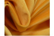 Samety - polyesterový samet žlutý