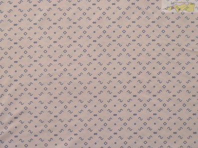 lososová šatovka 2029 geometrický vzor