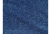 Fleece - fleece sherpa tmavě modrý