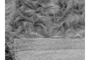 Kabátovky - šedá umělá kožešina s dlouhým vlasem