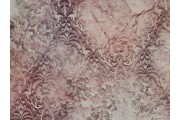 růžová hedvábná šatovka 2614 žakárový vzor