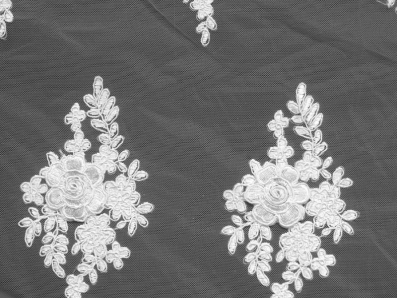 ivory elastická krajka 2601