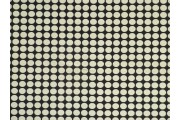 Šatovky - černá šatovka 2832 s puntíky