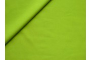 bavlněný úplet felpa neonově zelený