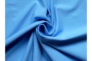 Úplety - bledě modrý bavlněný úplet felpa