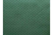 Podšívky - žakárová podšívka montana 950 zelená s puntíky