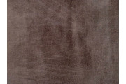 Samety - tmavě hnědý bavlněný samet