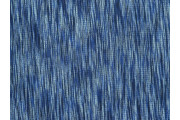Bavlněné látky - modrý bavlněný úplet 2993 s proužky